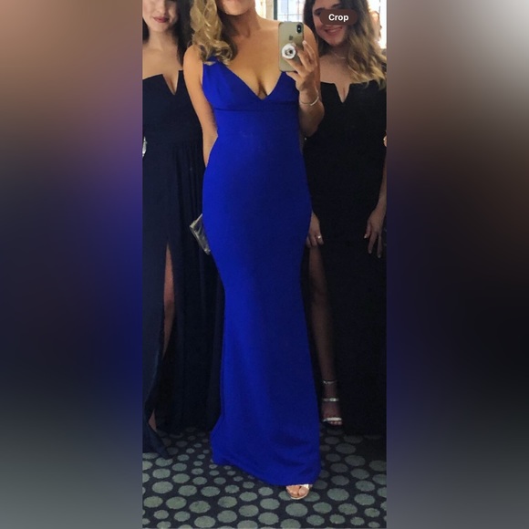 Katie May Cobalt Blue Dress - Size Medium - Picture 2 of 8